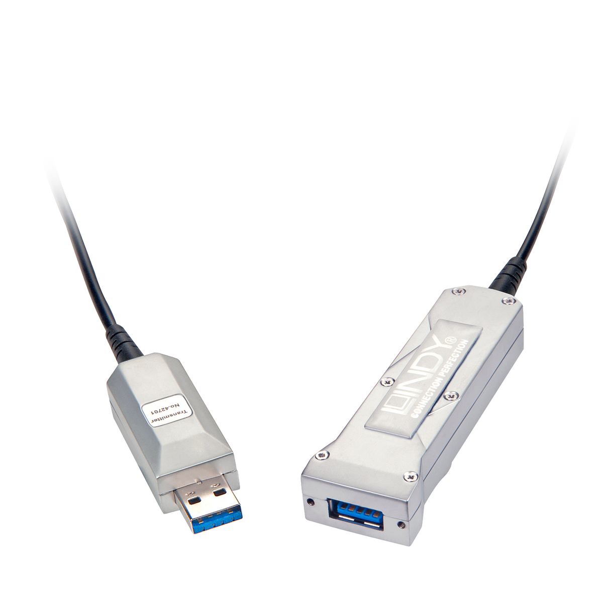 Lindy 50 m USB 3.0 Hybrid Cable Copper and Fiber Optic 42701
