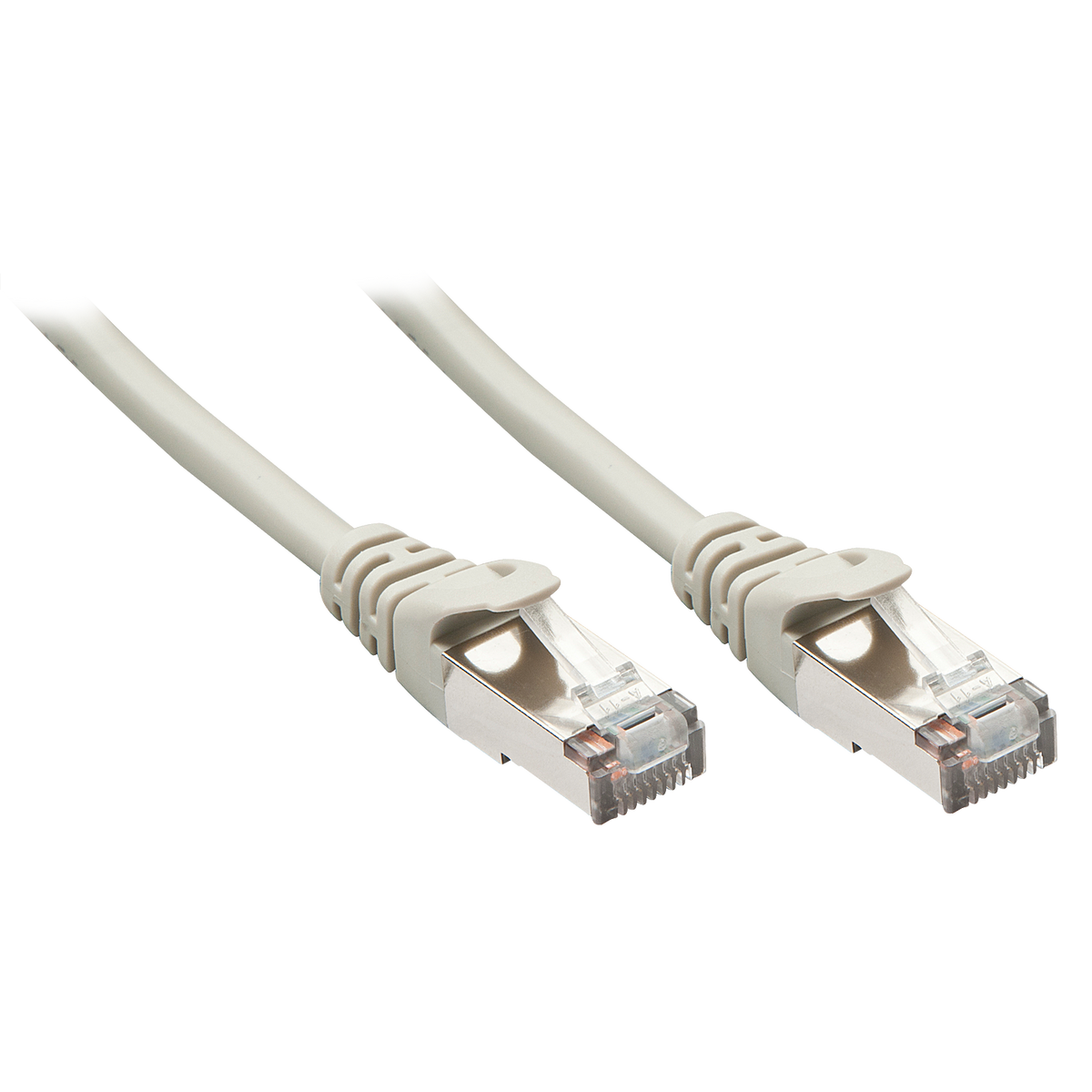 Lindy Patch Cable RJ-45 (M) to RJ-45 (M) 2.0 m F/UTP CAT 5e Grey (Pack of 50) (48337)