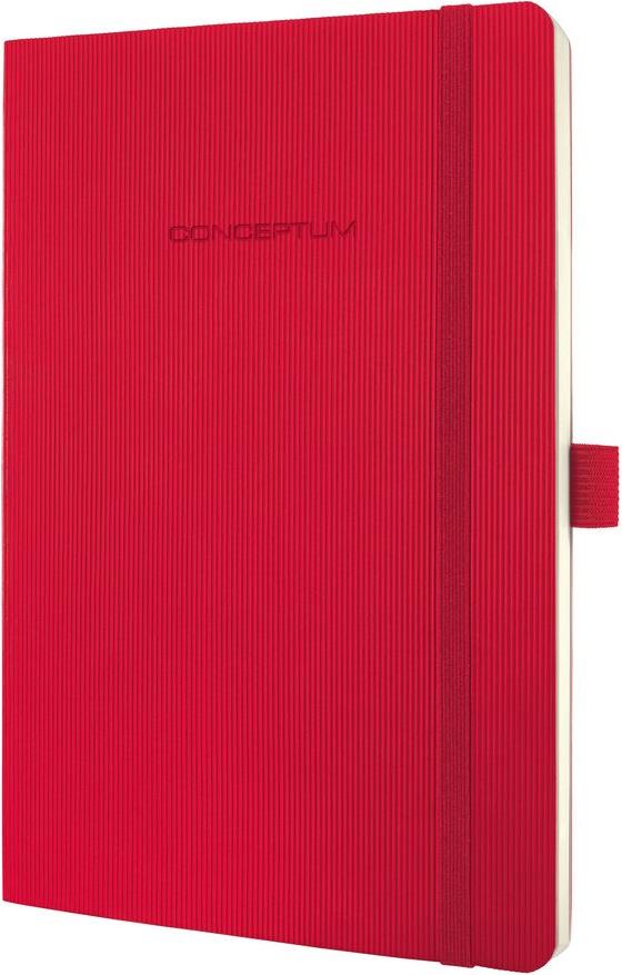 Sigel Conceptum A5 Notebook Red 194 Pages Lined Model CO325