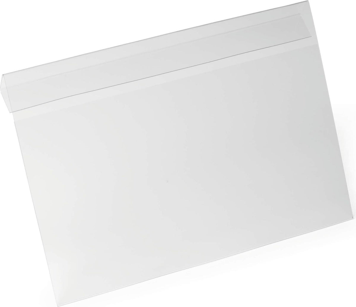 DURABLE Labeling Pocket HARD COVER A4 Landscape Transparent 116319