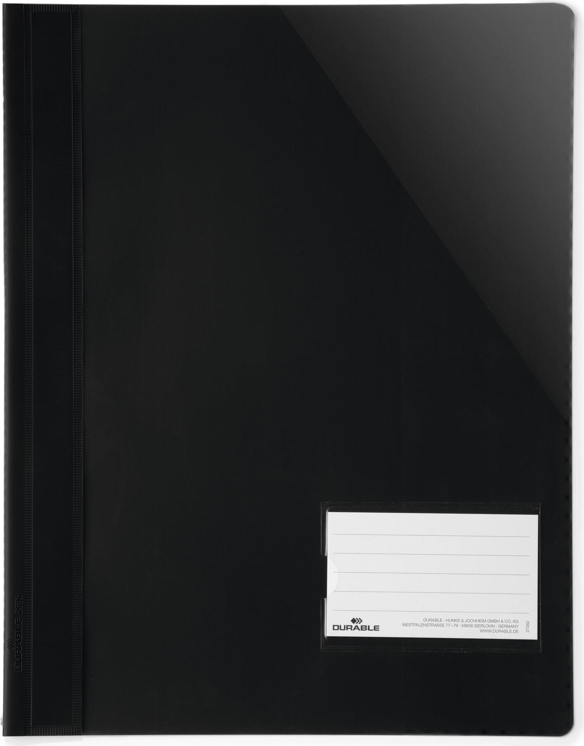 DURABLE A4+ Presentation Folder with Label Window 90x57 mm 25 pcs 269001