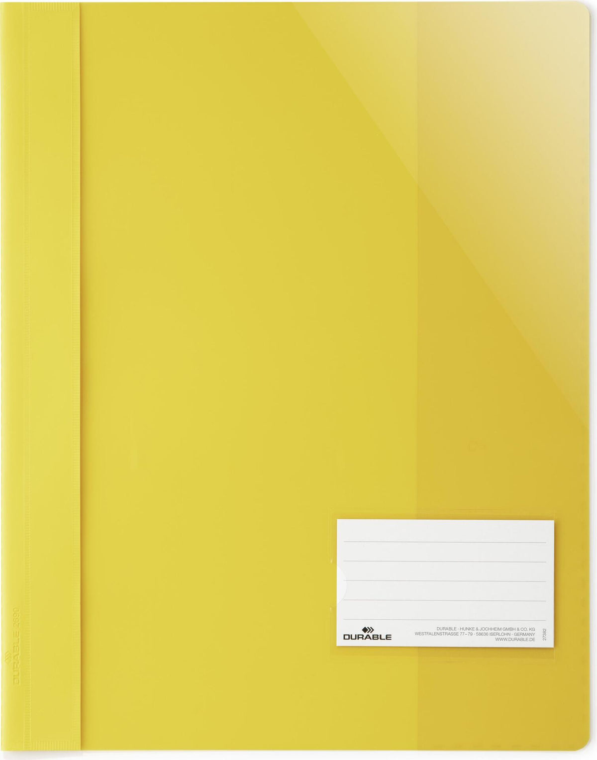 DURABLE A4+ Presentation Folder with Label Window 90x57 mm 25 pcs 269004