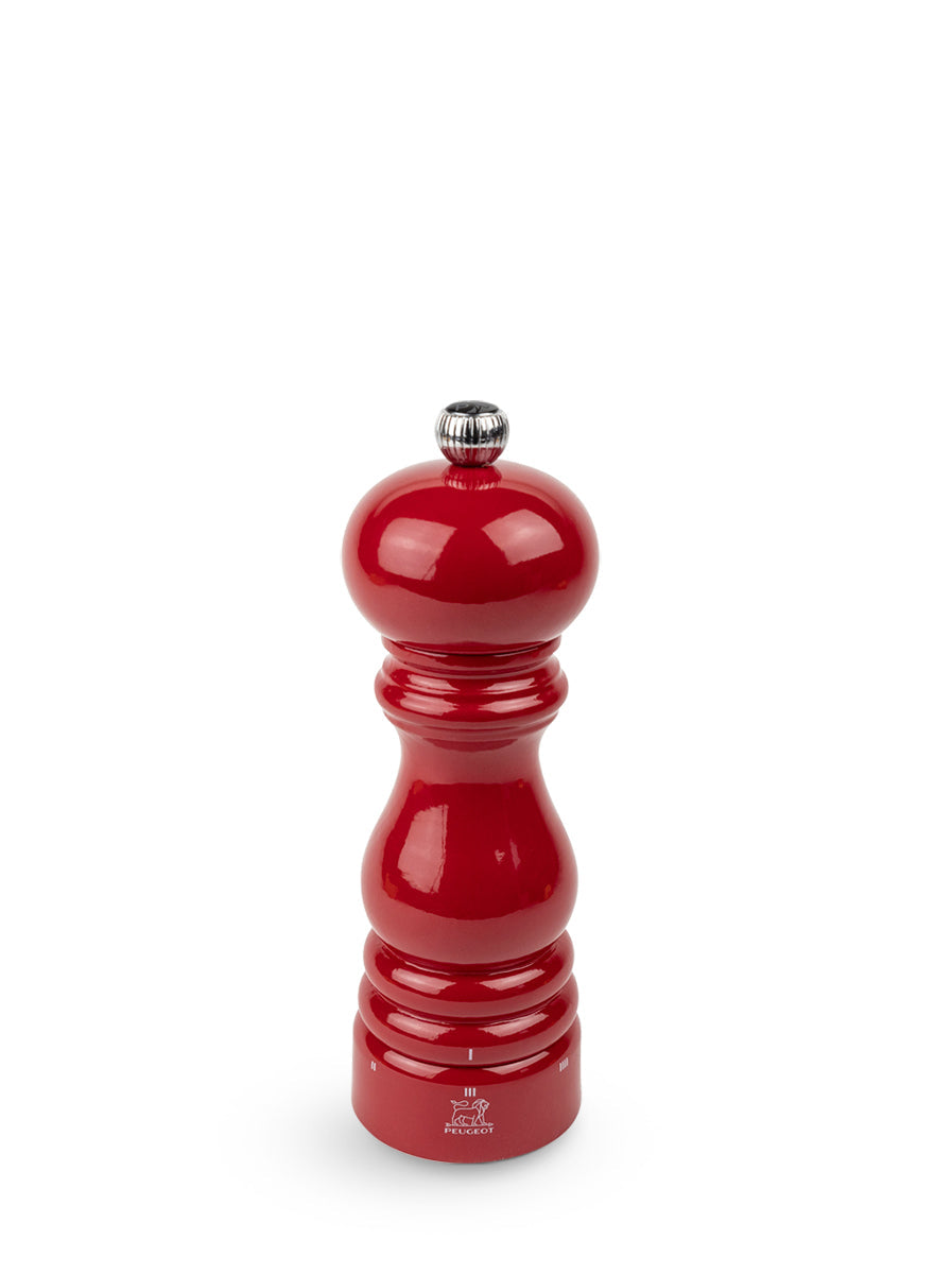 Peugeot Paris Pepper Mill 18 cm uSelect Red Lacquered Wood 41212