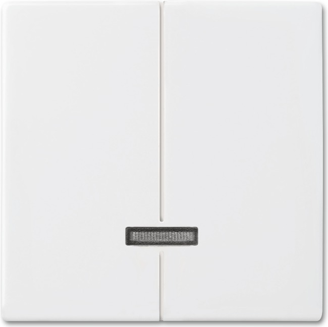 Busch-Jaeger Dimmer Cover Busch-balance SI Alpine White, Model 6545-914