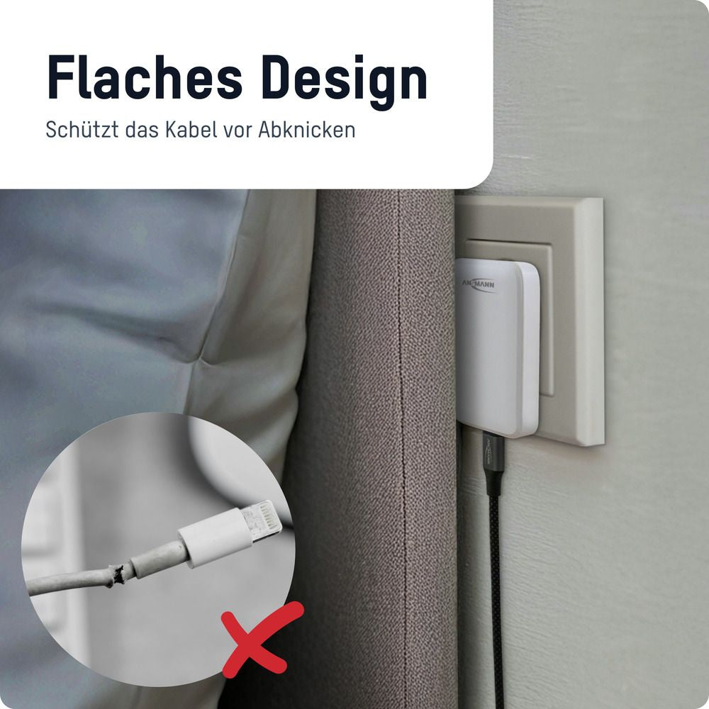 Ansmann 265PD USB Charger 65 W 1x USB-A, 1x USB-C® USB PD Indoor 1001-0174