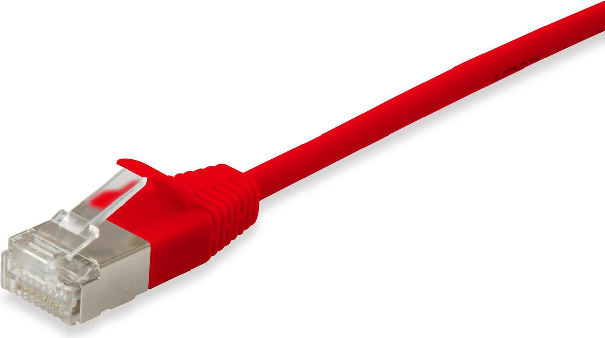 equip Slim Patch Cable 20 m RJ-45 F/FTP CAT 6a Red
