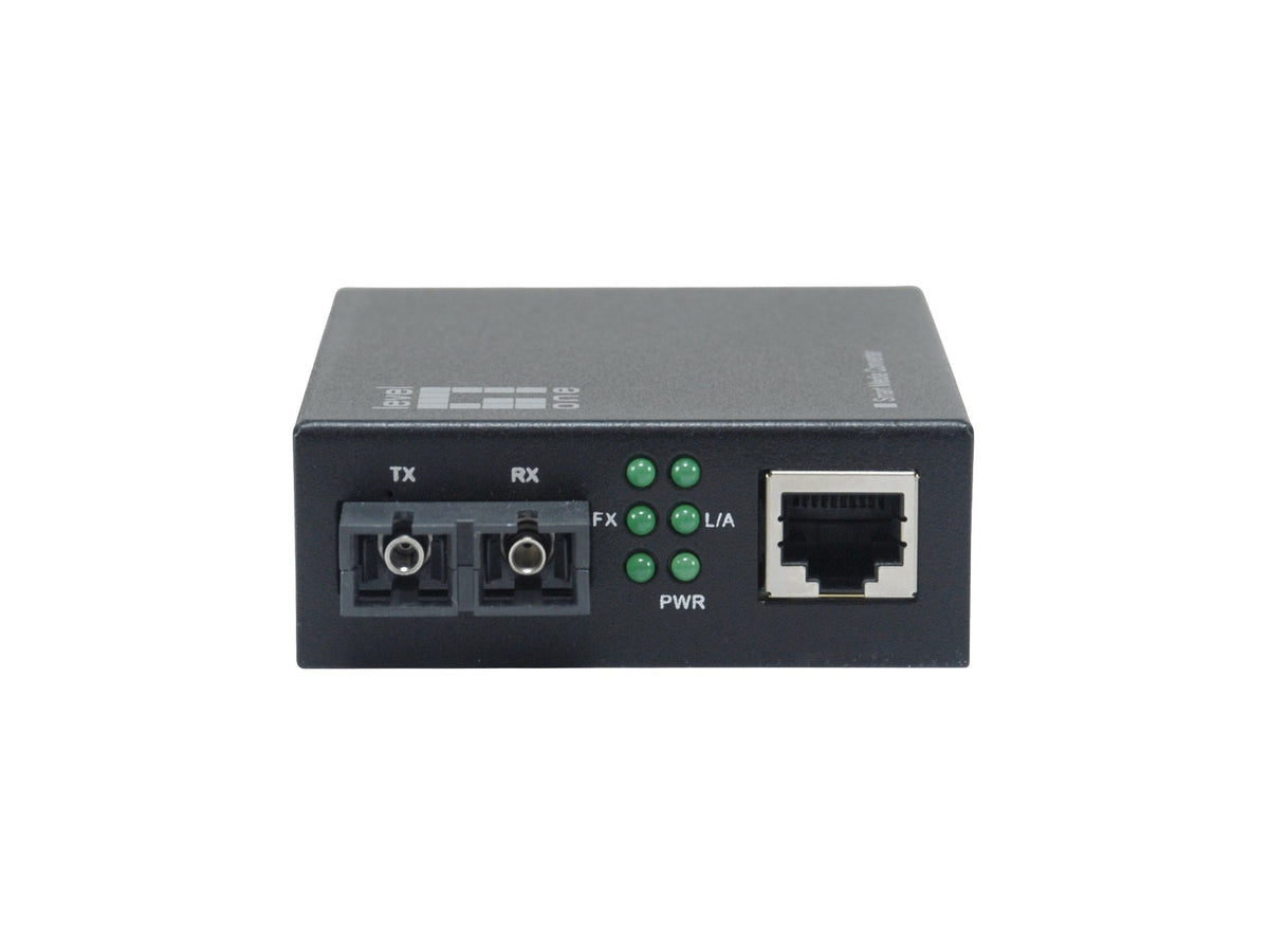 LevelOne Smart Gigabit RJ45-SC Media Converter | Model 569824