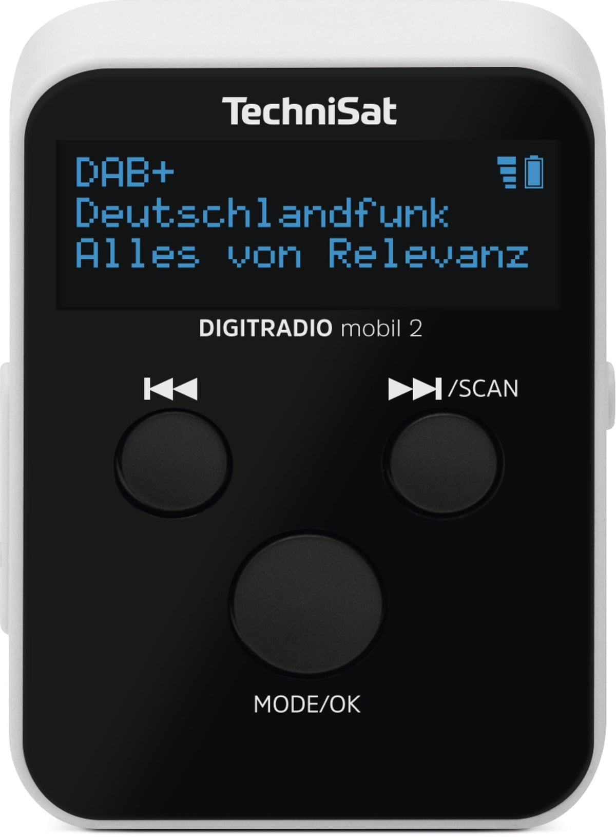 Technisat Pocket Radio - RDS - 20 Station Presets - DAB/DAB+/FM - 0.91 Inch Display - Portable (0000/3904)
