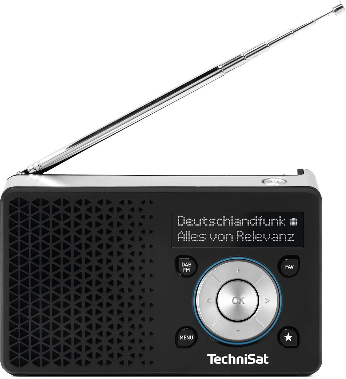 Technisat DIGITRADIO 1 A - DAB+ Digital Radio - RDS, 40 Station Presets - Made in Germany
