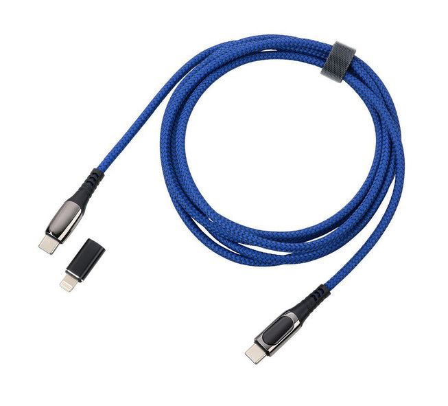 TROIKA Charging Cable SPEEDY XL Blue CBL20/DB