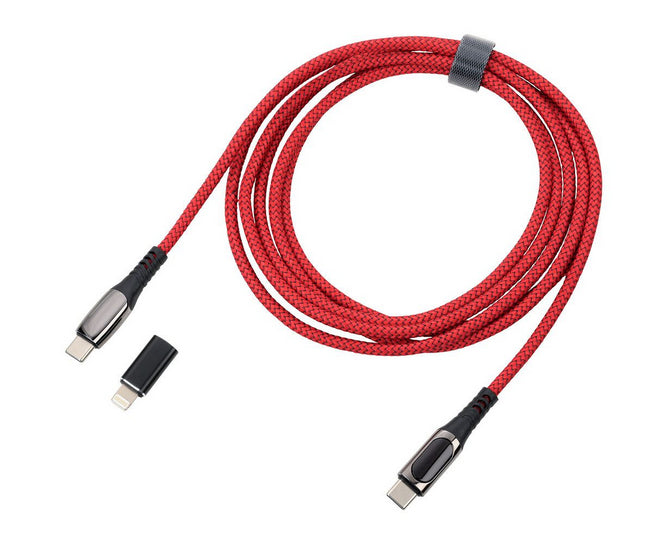TROIKA Charging Cable SPEEDY XL Red (CBL20/RD)