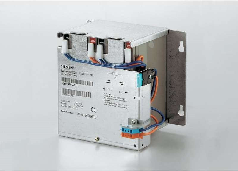Siemens Battery Module - 20 A/7 Ah for SITOP DC UPS (6EP1935-6ME21)