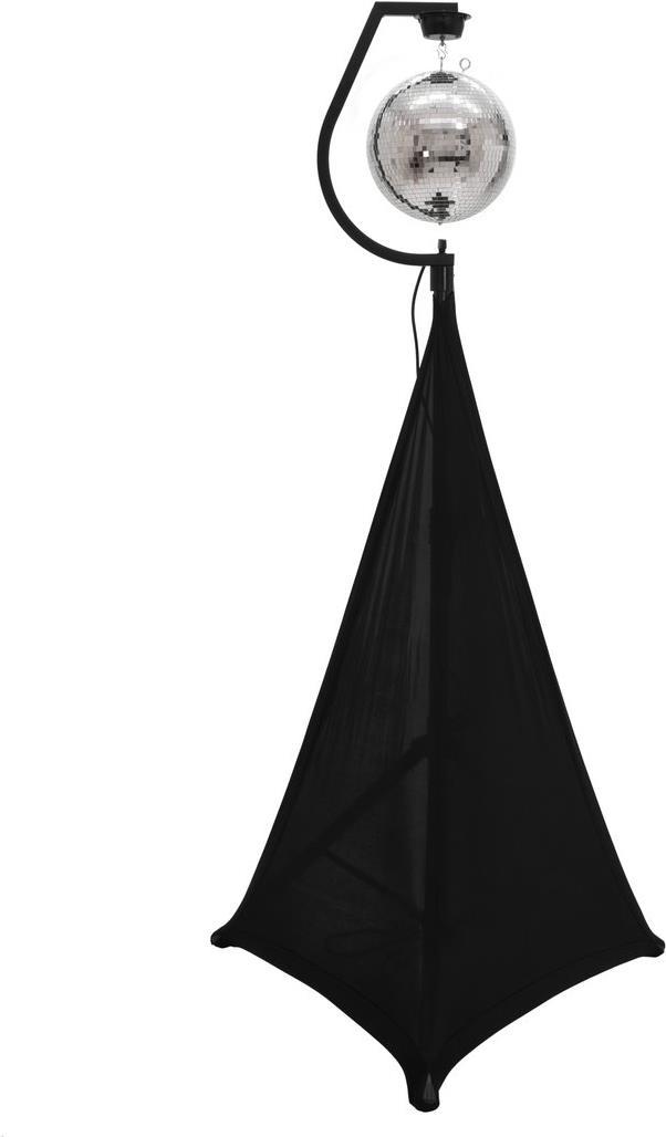 EUROLITE Set Mirror Ball 50 cm with Stand and Black Sail 20000708