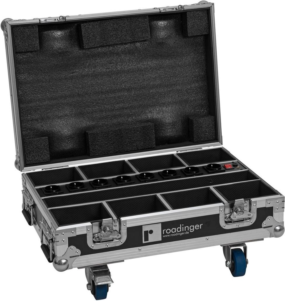 ROADINGER Flightcase 8x AKKU Mini IP UP-4 QCL Spot MK2 31005245