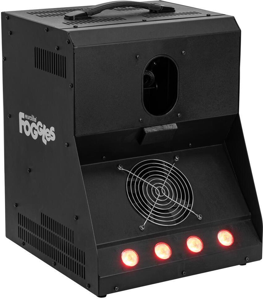 EUROLITE FOGGLES Bubble and Fog Machine DMX 600W RGB-UV LED 1.2 L Tanks 51705160