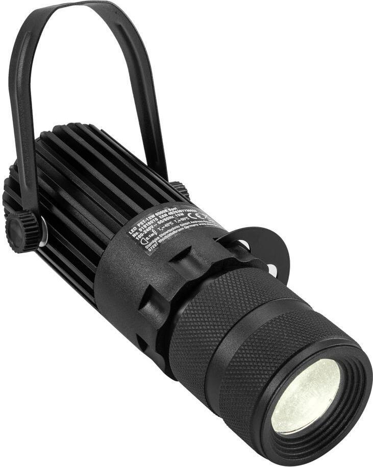 EUROLITE LED PST-12W 3000K Spot Pinspot Warm White CRI 97Ra, 12W, Model 51916110