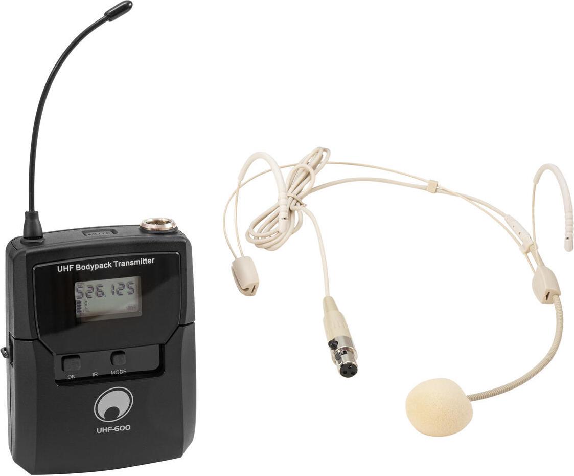 OMNITRONIC UHF-600 Pocket Transmitter 520-554 MHz 13063609