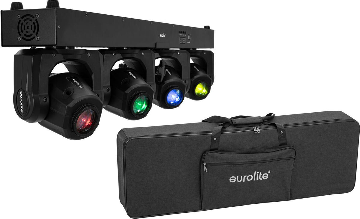 EUROLITE LED TMH Bar S120 Moving Head Spots Set with Bag 4x 30W COB - 20001022