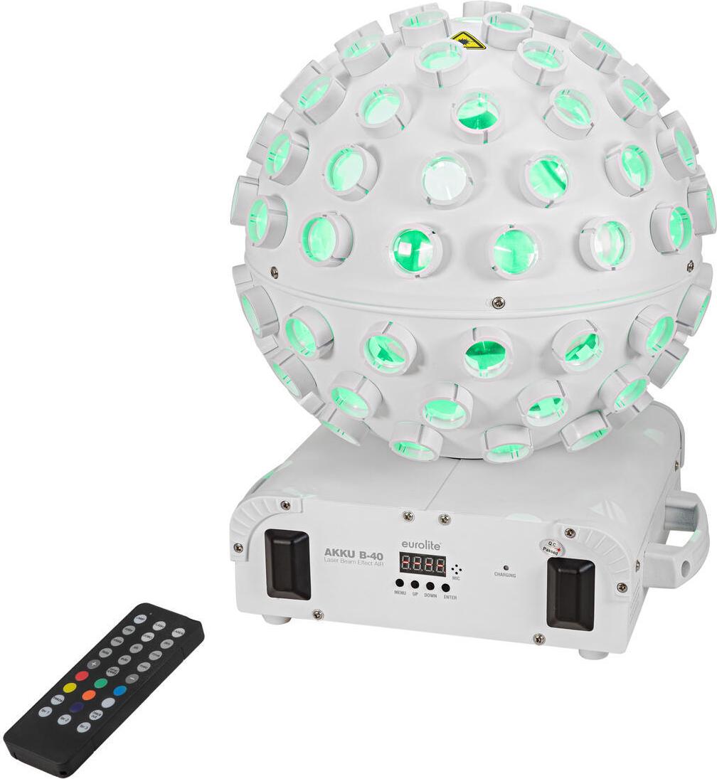 EUROLITE AKKU B-40 Laser Effect AIR White 41700341