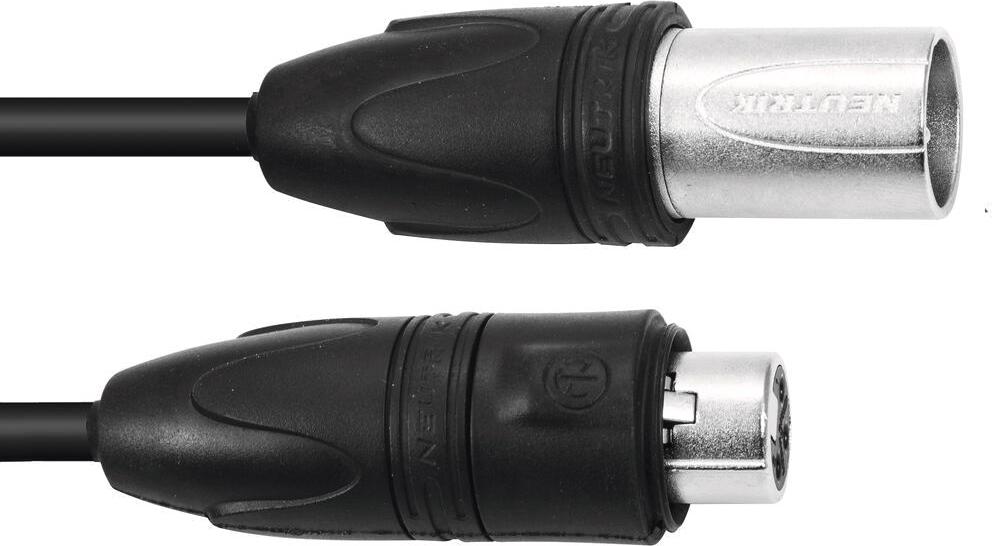 PSSO DMX Cable IP65 3-Pin 20 m Black