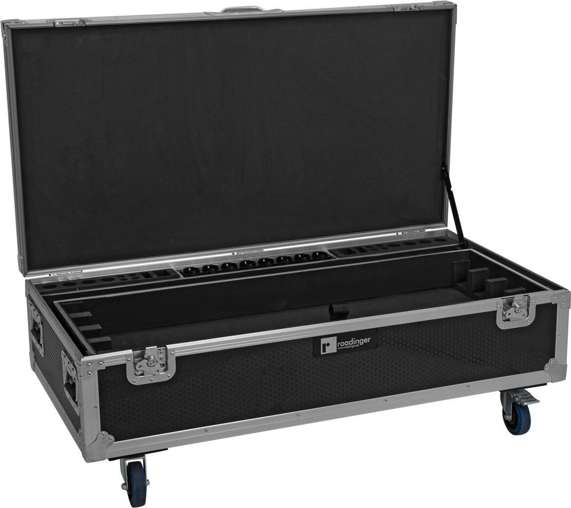 ROADINGER Flightcase for 8x AKKU IP Pixel Tube 360° PRO CRMX with Charging Function
