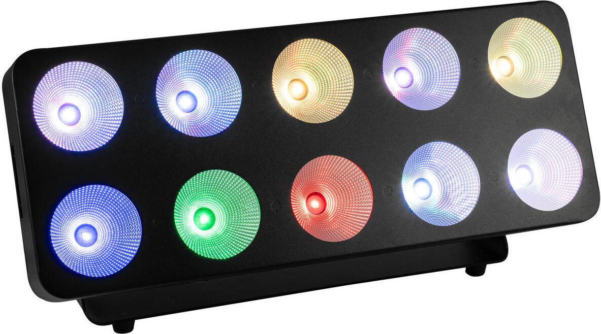 EUROLITE LED Pixel Matrix Panel 2x5 RGB/WW DMX Stage Lighting 10x12W 45°