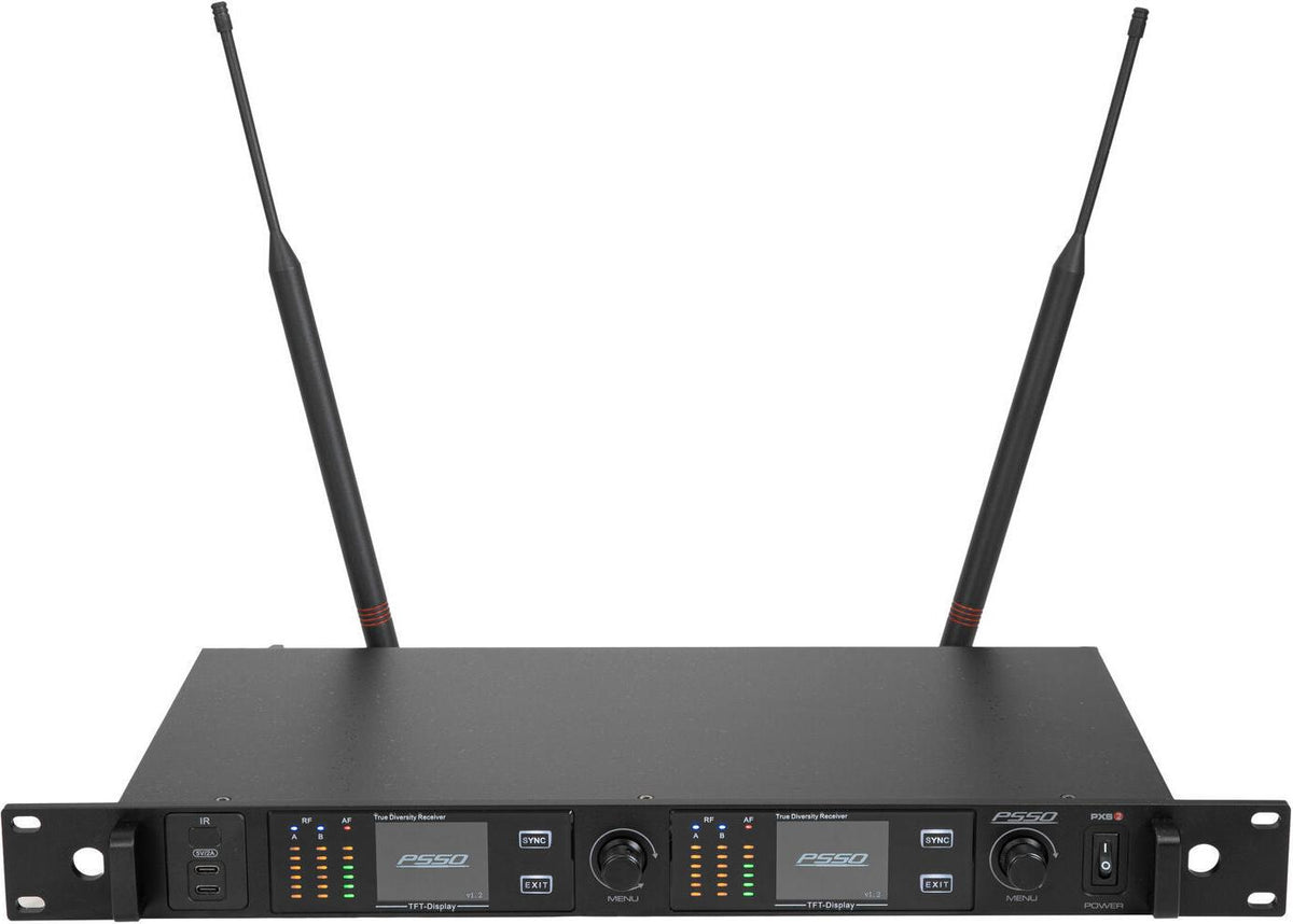PSSO PXS TWO 2-Channel True Diversity Receiver 640-690 MHz 13063504