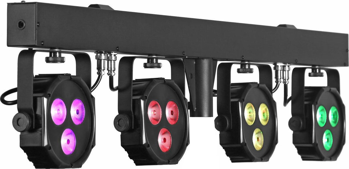 EUROLITE LED KLS-402 Compact Light Set 4x RGB/WW Spots AirW Wireless 42109782