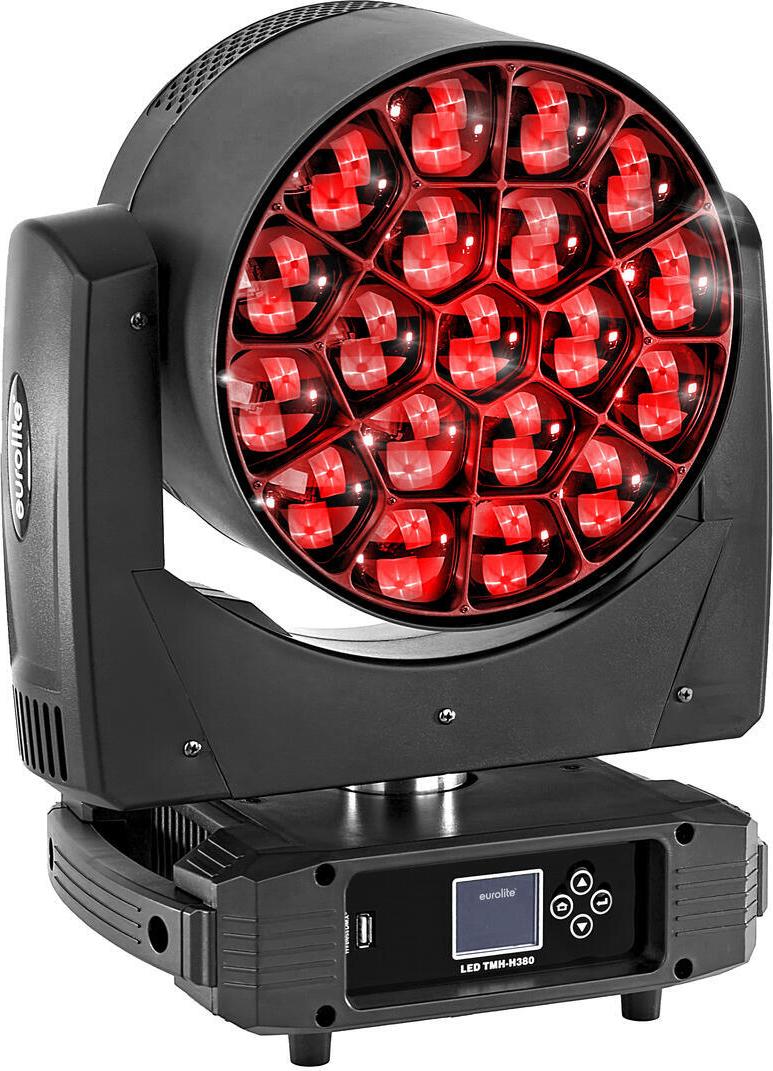 EUROLITE LED TMH-H380 Moving Head 19x20W RGBL Zoom | Model 51785923