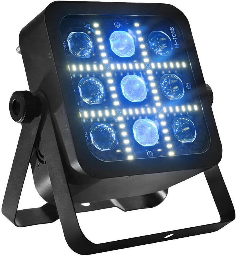 EUROLITE LED BP-9 Panel RGBW+CW Spotlight 9x12W Beams + 72 CW-LEDs DMX (51930261)