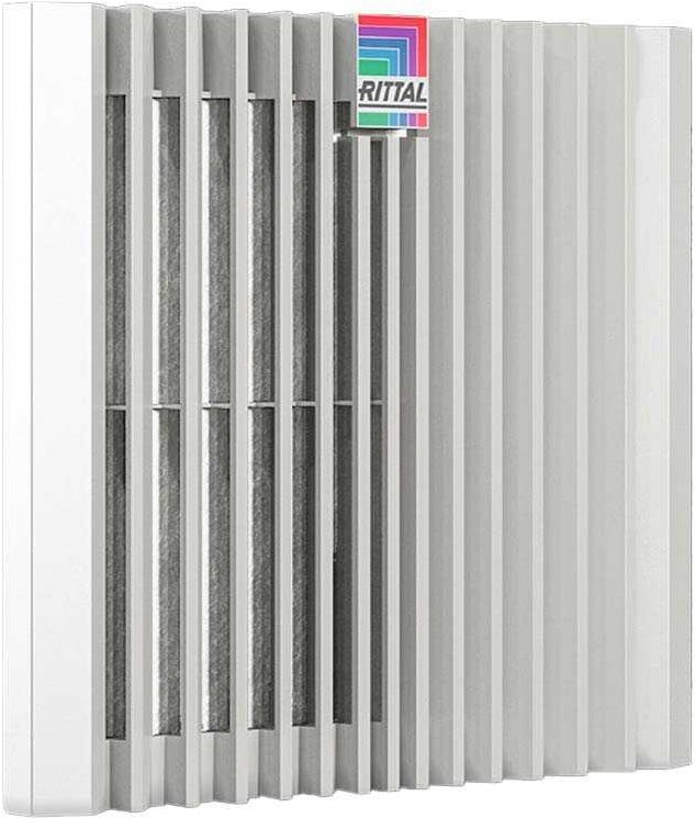 Rittal Blue e+ EMC Exit Filter - RAL 7035 - 255 x 255 mm