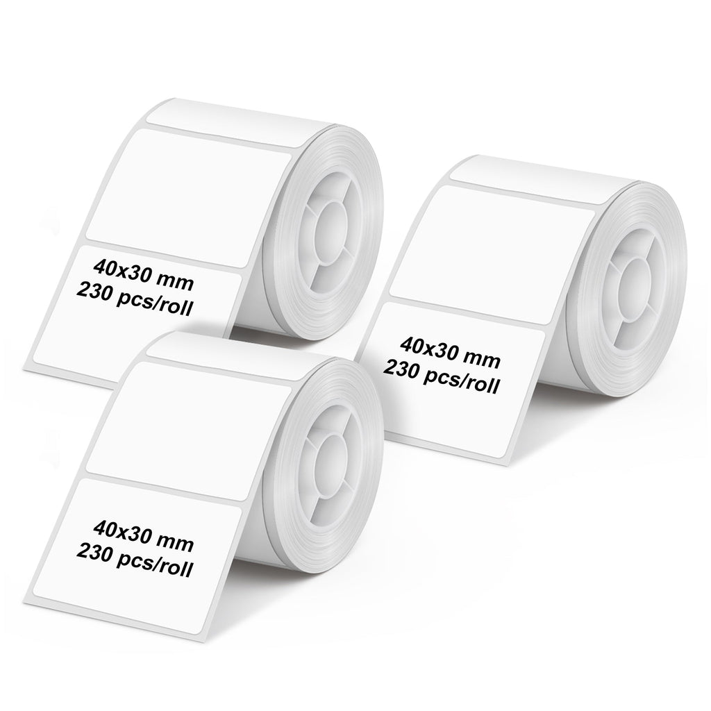 Olympia Label Roll - 40 mm x 30 mm - White - 690 Pieces - 6321