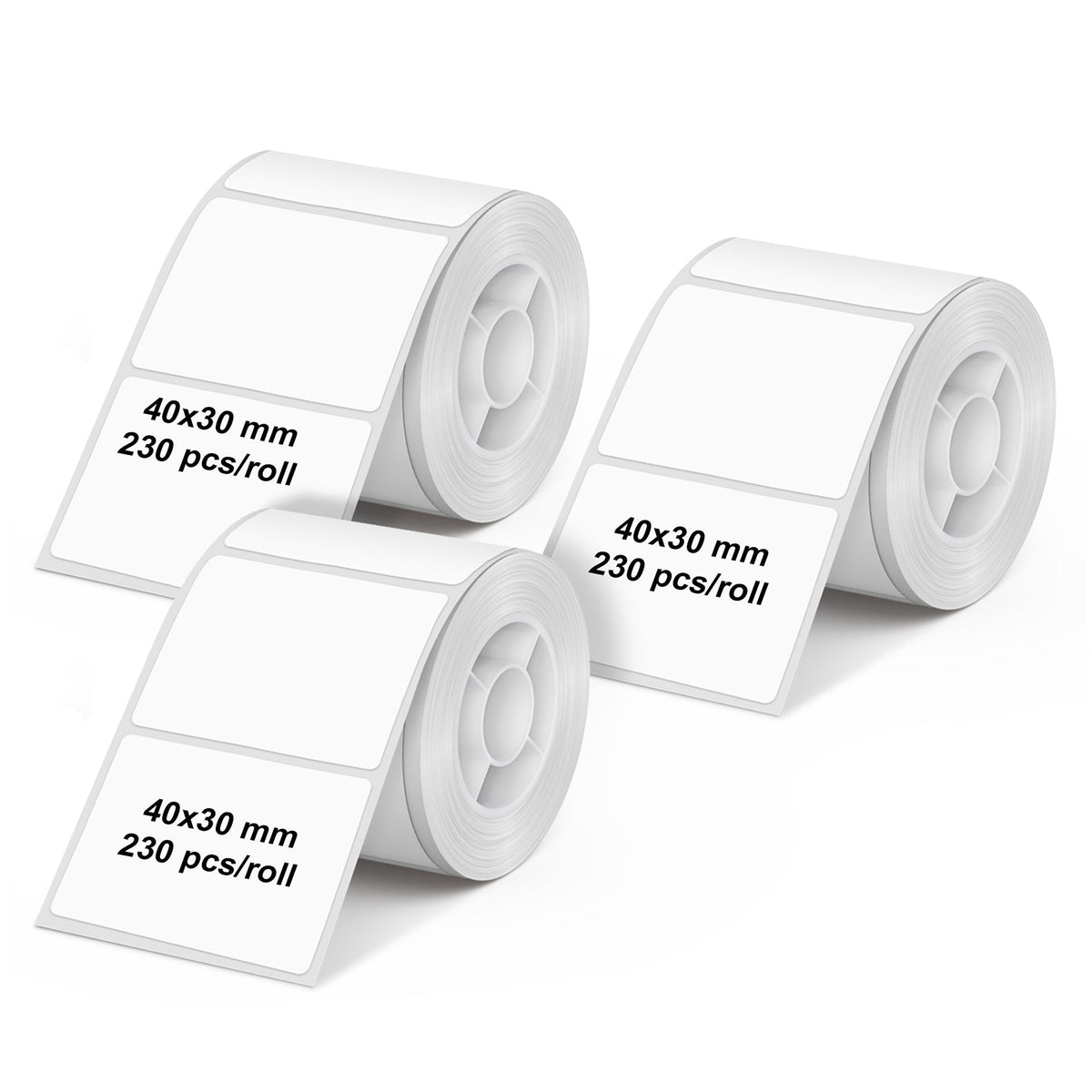 Olympia Label Roll - 40 mm x 30 mm - White - 690 Pieces - 6321