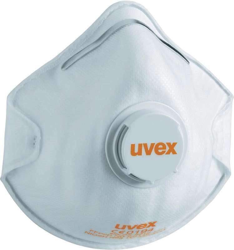 Uvex Silv-Air Classic 2210 FFP2 Respirator Mask 15 Pieces 8732210