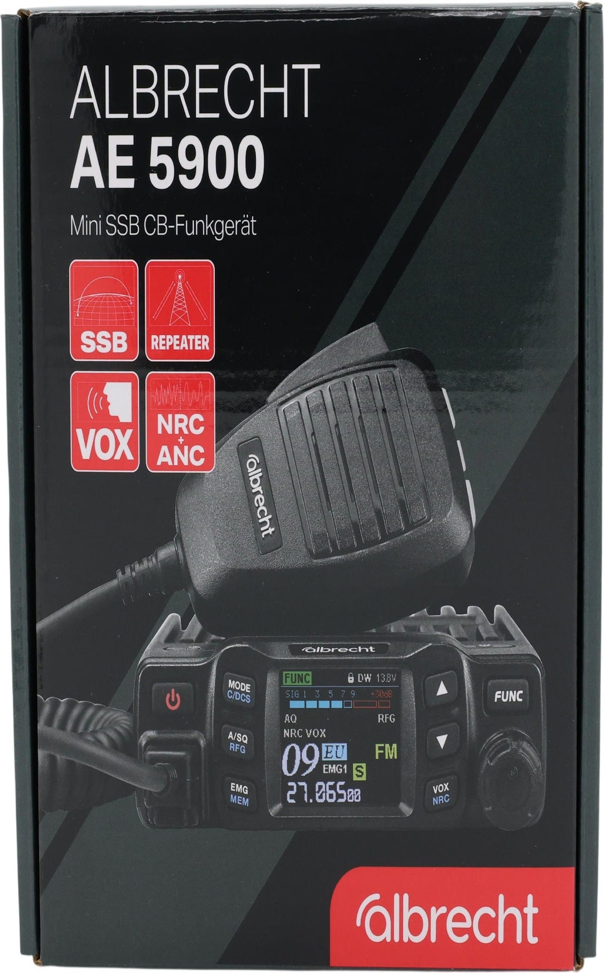 Albrecht AE 5900 Mini SSB CB Radio 12V | Model 12591