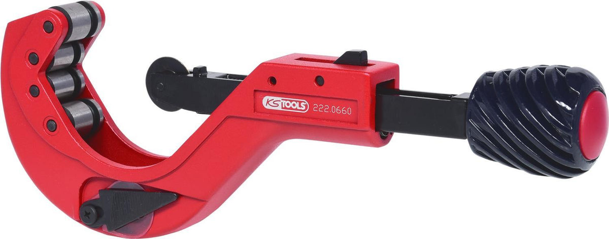 KS TOOLS Automatic Pipe Cutter for Plastic Pipes 6-64 mm 222.0660