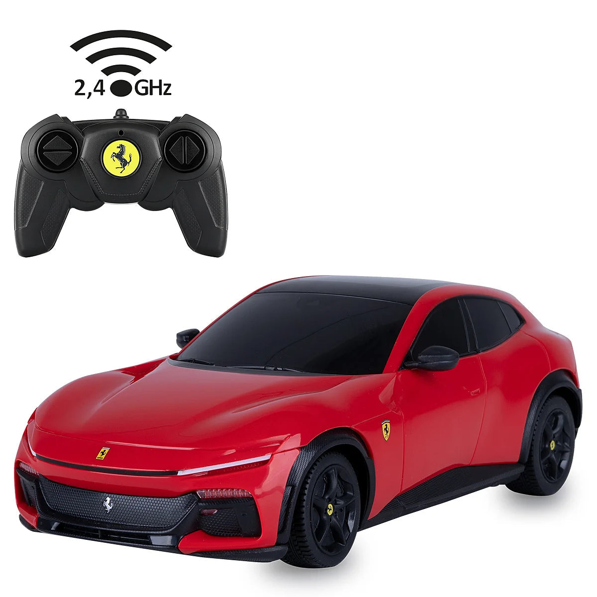 Jamara Ferrari Purosangue 1:24 RC Model Car - Red - 2.4 GHz - Up to 9 km/h