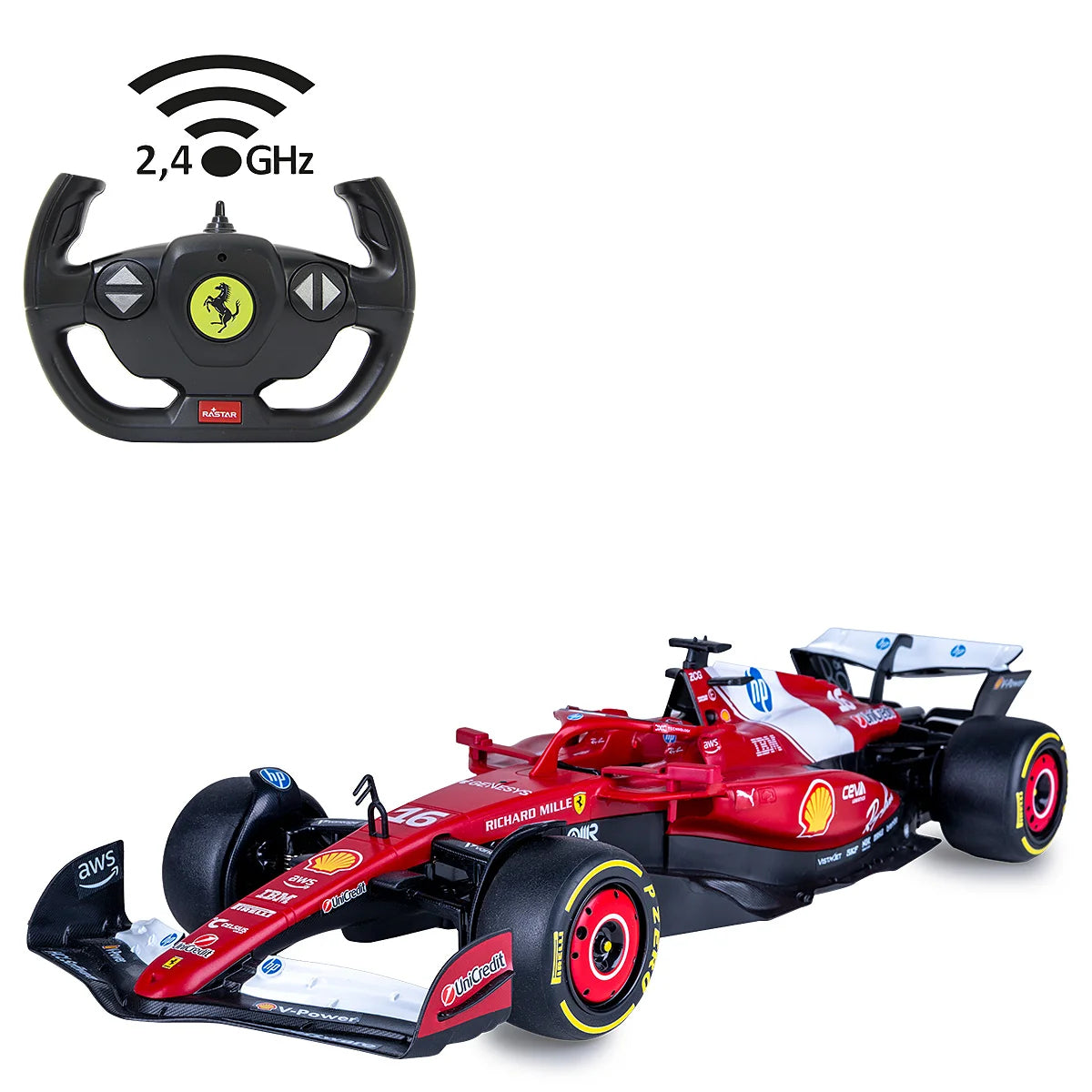 Jamara Sport Car 1:12 Electric RC Model Red 586641