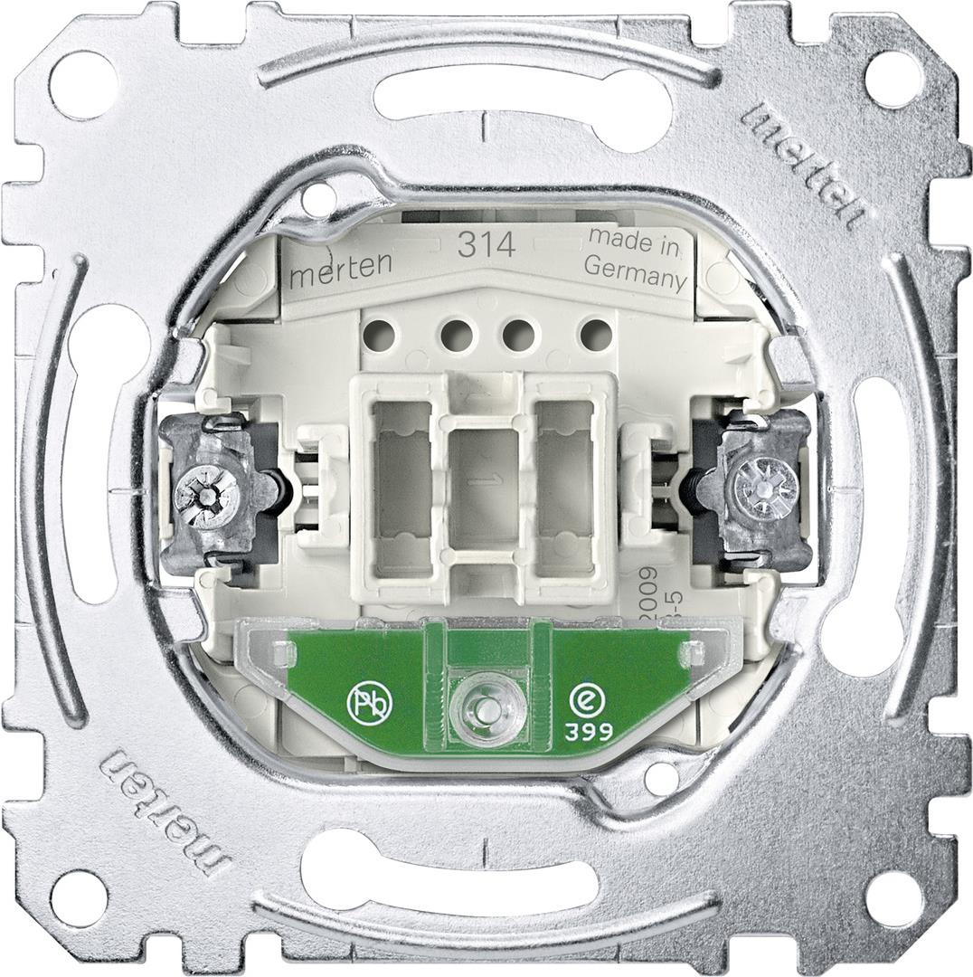 Merten Taster-Einsat S Orient.Licht 16A - Socket - Model MEG3560-0000