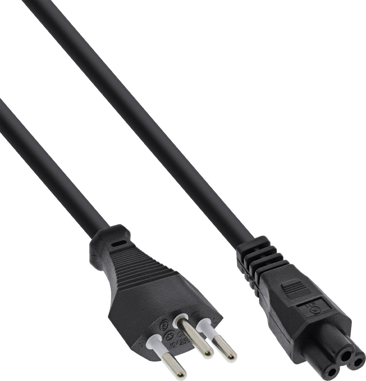 InLine 35er B-Pack Power Cable for Notebook 2 m 3-Pin (B-16656C)
