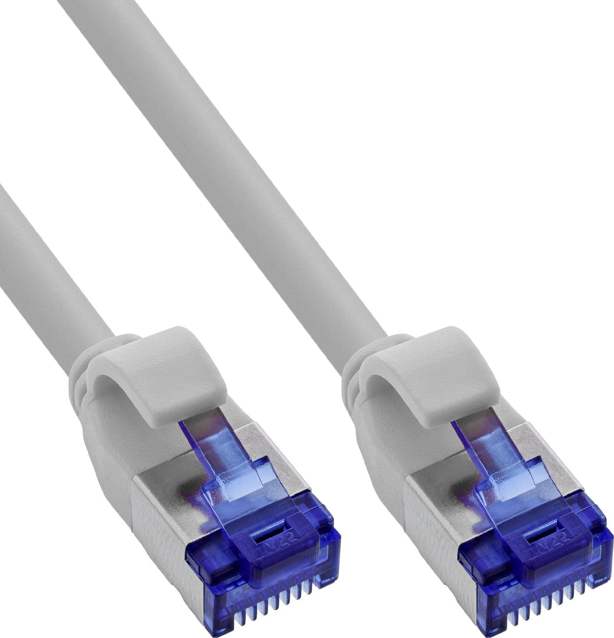 InLine Slim Cat.6A S/FTP LSZH Patch Cable Gray 1.5 m B-74914