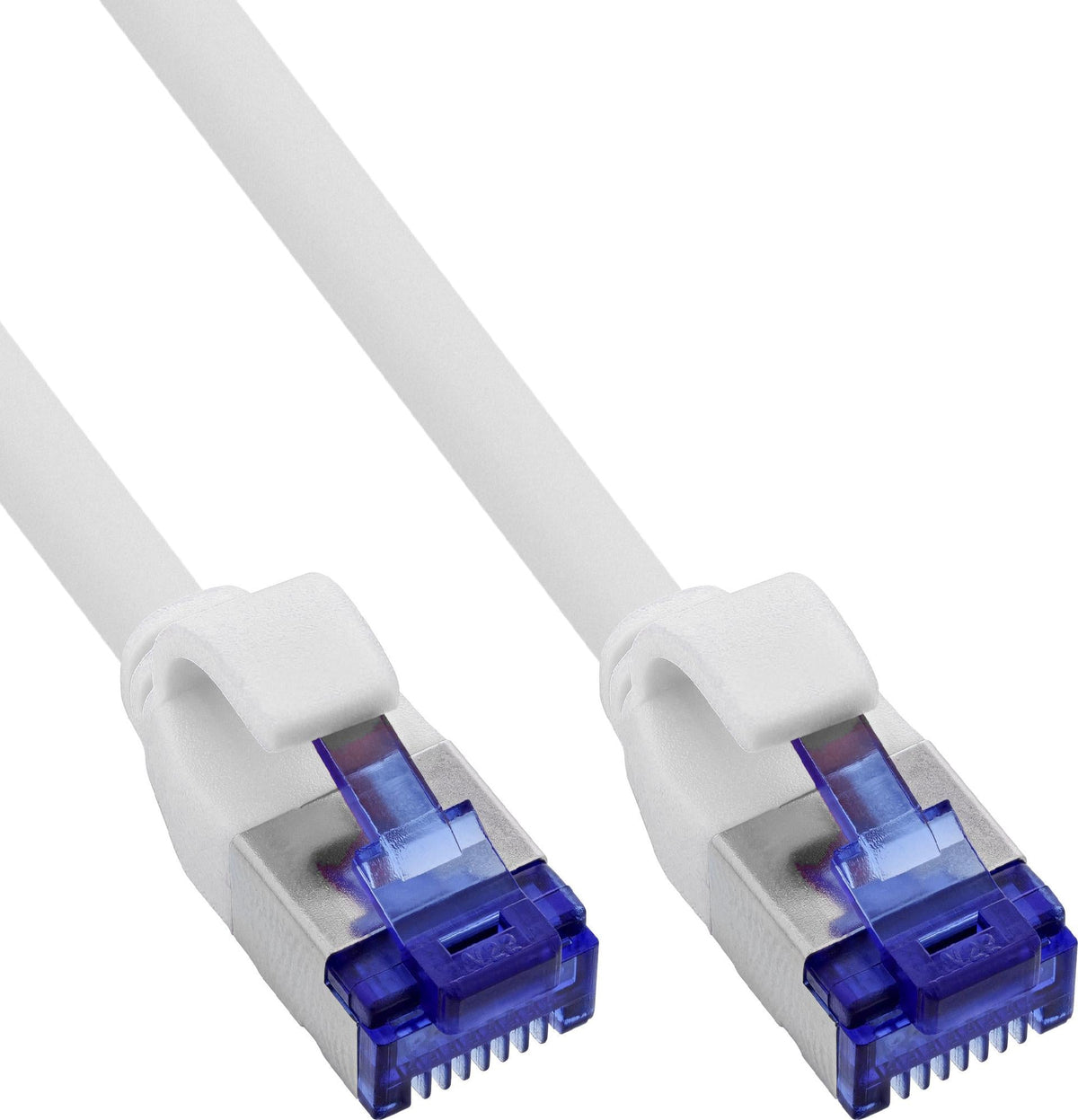 InLine Slim Cat.6A S/FTP LSZH Patch Cable White 1.5 m B-74914W