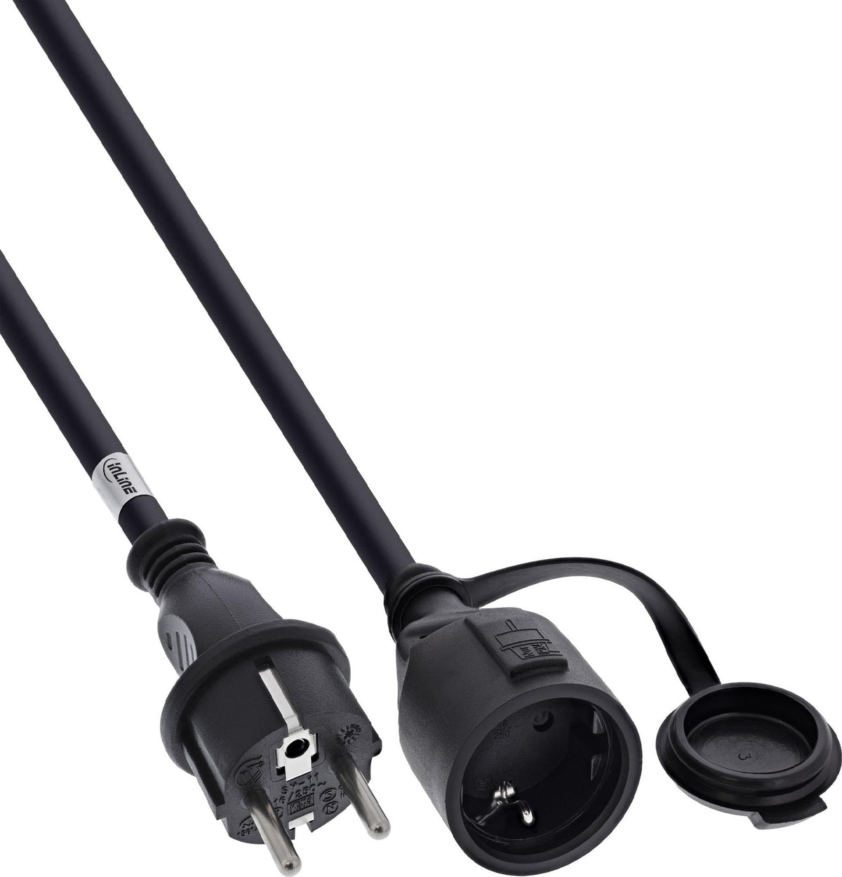 InLine® Outdoor Extension Cable IP44 20 m 16020S