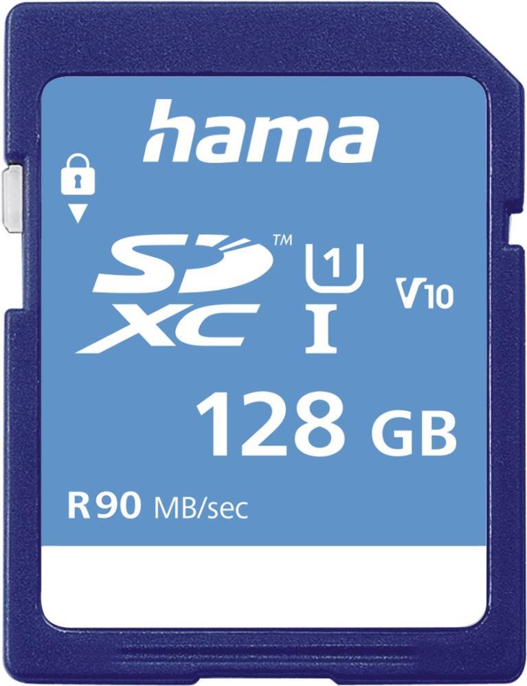 Hama SDXC 128GB Memory Card Class 10 UHS-I - 00124137