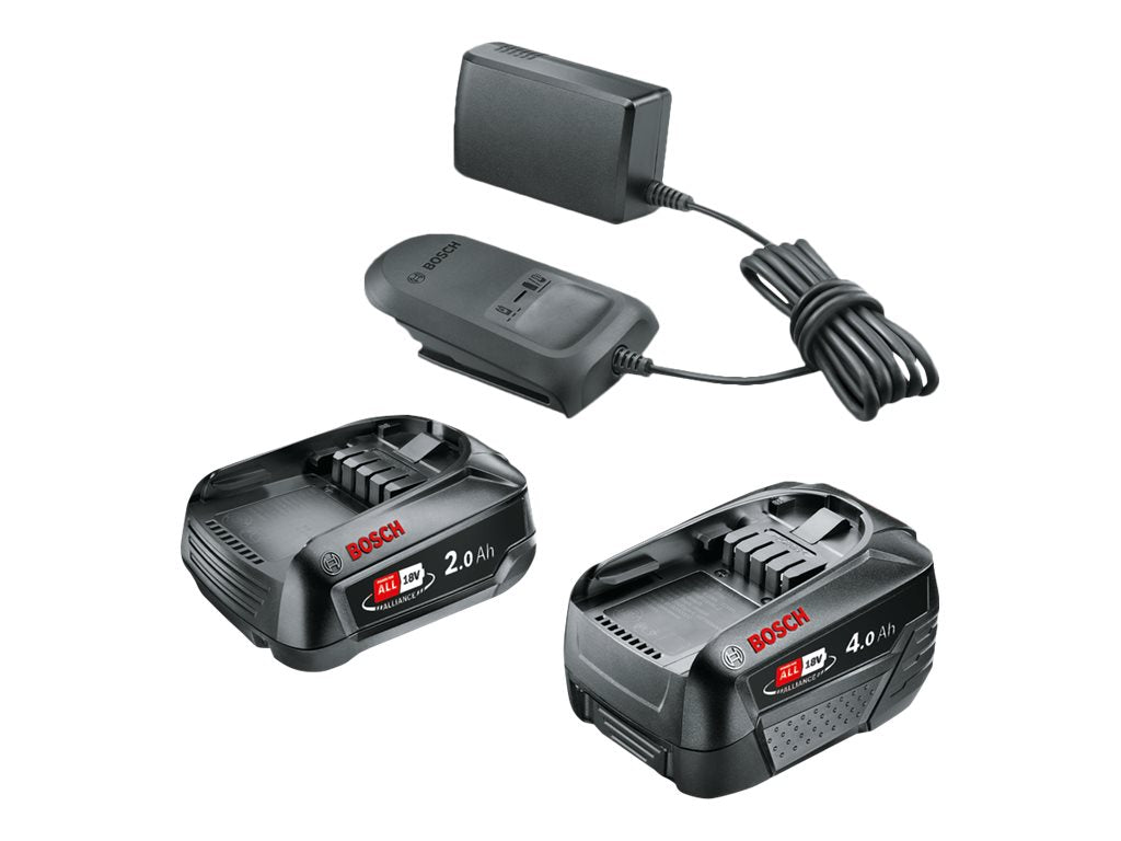 Bosch Professional Battery Set 18V 2Ah + 4Ah + AL18V-20 (1600A027U9)