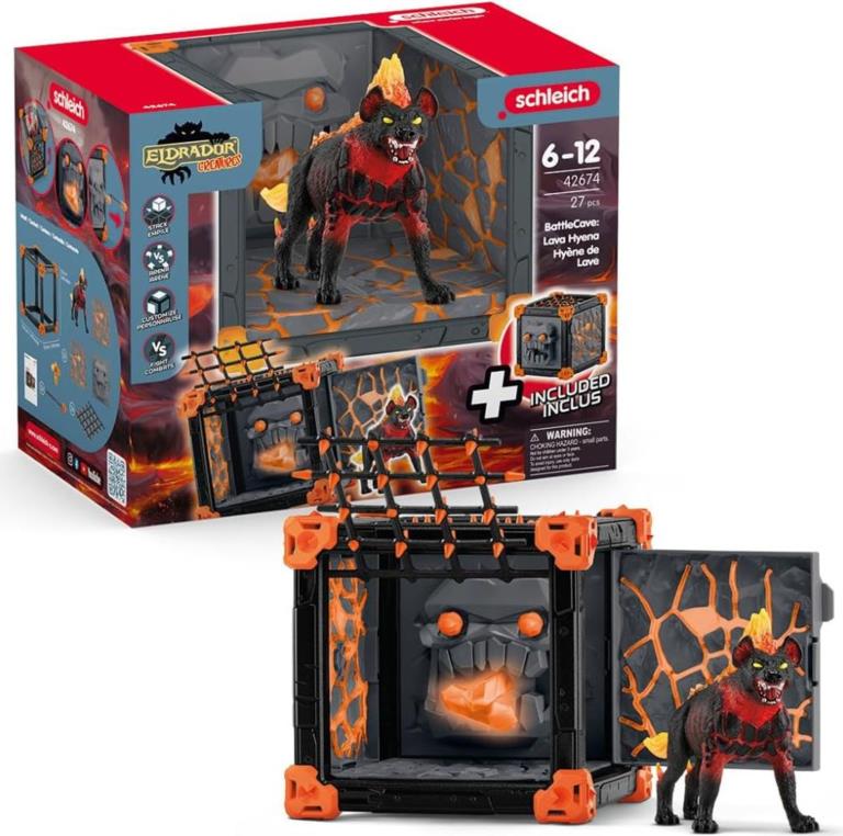 Schleich BattleCave Lava Hyena - Action/Adventure - 6 Years - Multicolor