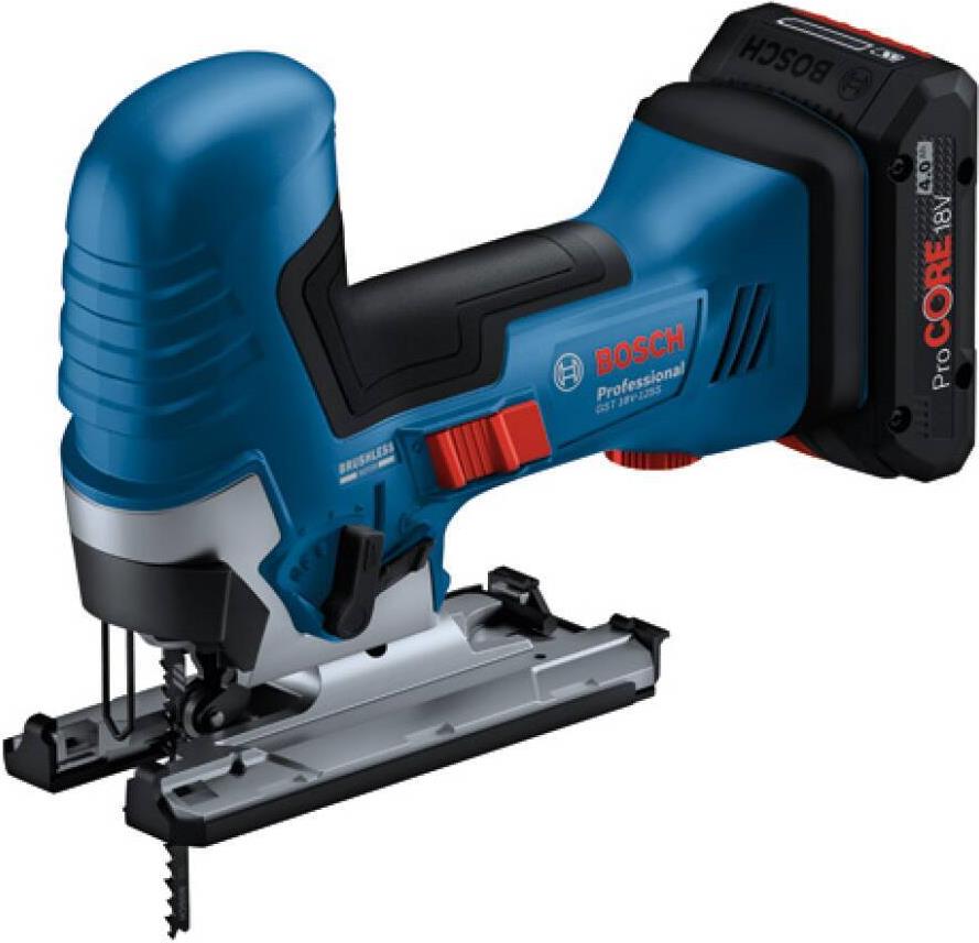 Bosch GST 18V-125 S Cordless Jigsaw - Professional 18V Cutting Tool - Model 06015B2000