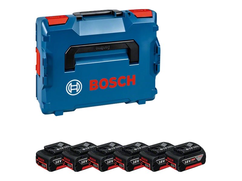 Bosch Professional Battery Pack 6x GBA 18V 4.0Ah (L) - 1600A02A2S