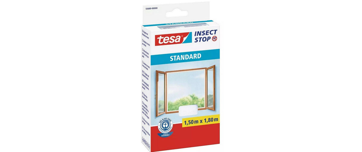 Fly Screen Set Standard - 2x 1.5 m x 1.8 m White (55680-00500-04)