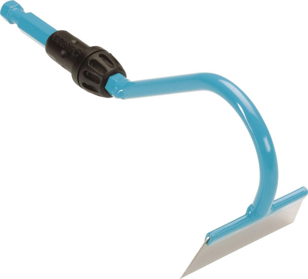 Gardena Combi System Root Hoe, Rectangular, Stainless Steel, Blue/Stainless Steel, 3180